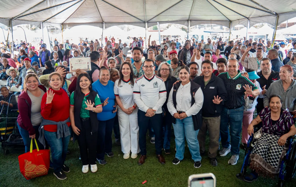 Alcalde en jornada del Pueblo 