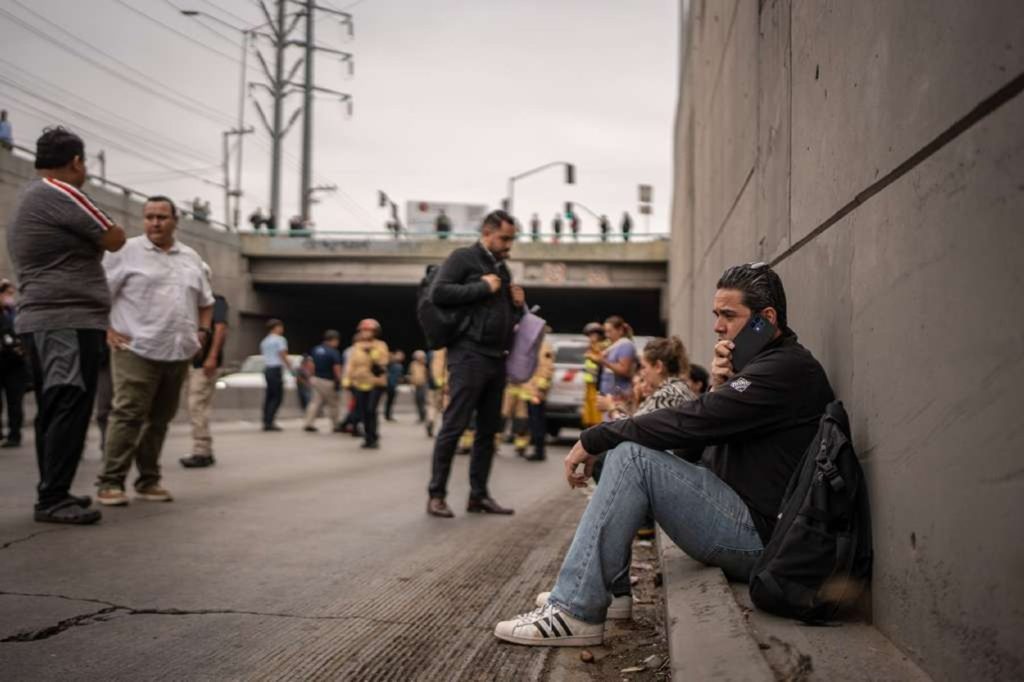 Choque masivo en el Libramiento Rosas Magallón paraliza Tijuana