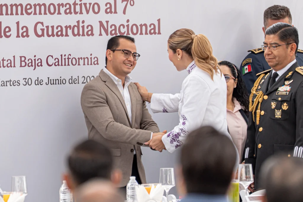 Cooperación fronteriza: Conmemoran en Tijuana el 7mo Aniversario de la Guardia Nacional