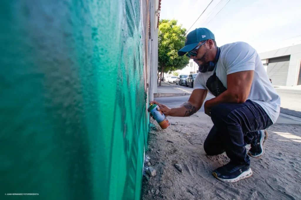 Inmortalizan en mural de Mexicali a Gilberto Mora "Morita"