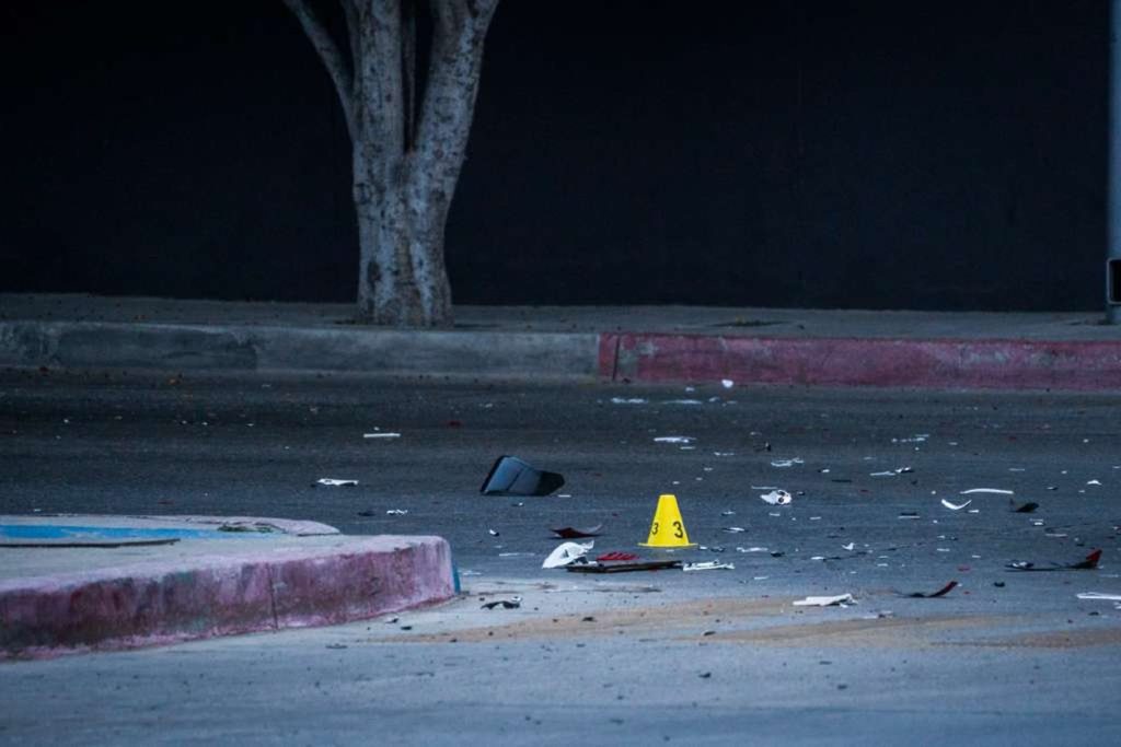 Fallece motociclista tras fuerte accidente en el bulevar Cuauhtémoc Sur en Tijuana