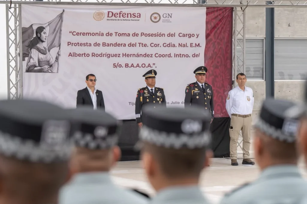 Ceremonia Guardia Nacional 