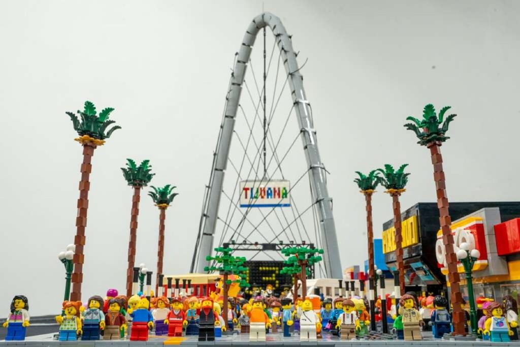 Centro de Tijuana en Lego