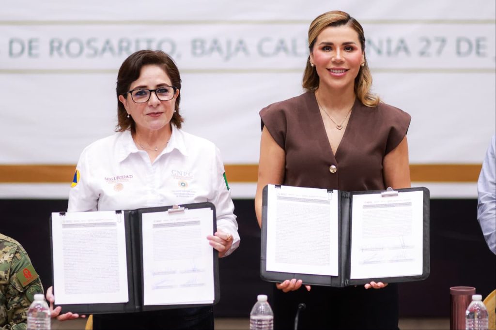 Refuerzan prevención en Baja California ante riesgos por fenómenos meteorológicos