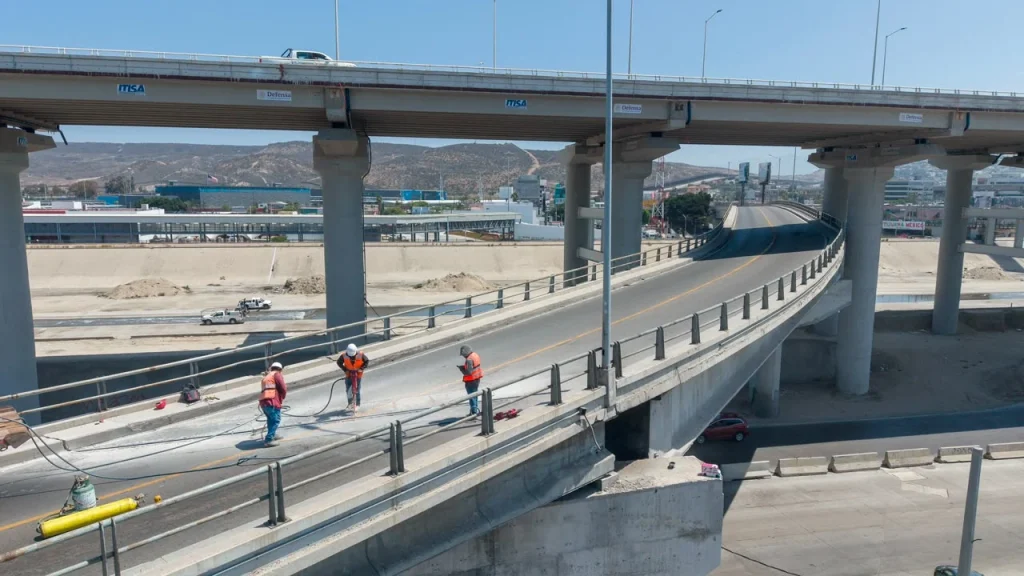 Cierran el Puente El Chaparral en Tijuana por obras de mantenimiento: horarios y vías afectadas
