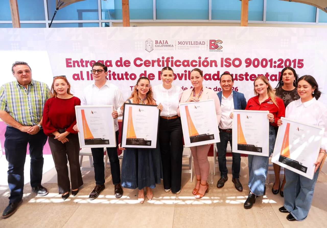 Certifican bajo norma internacional trámites de transporte en Baja California
