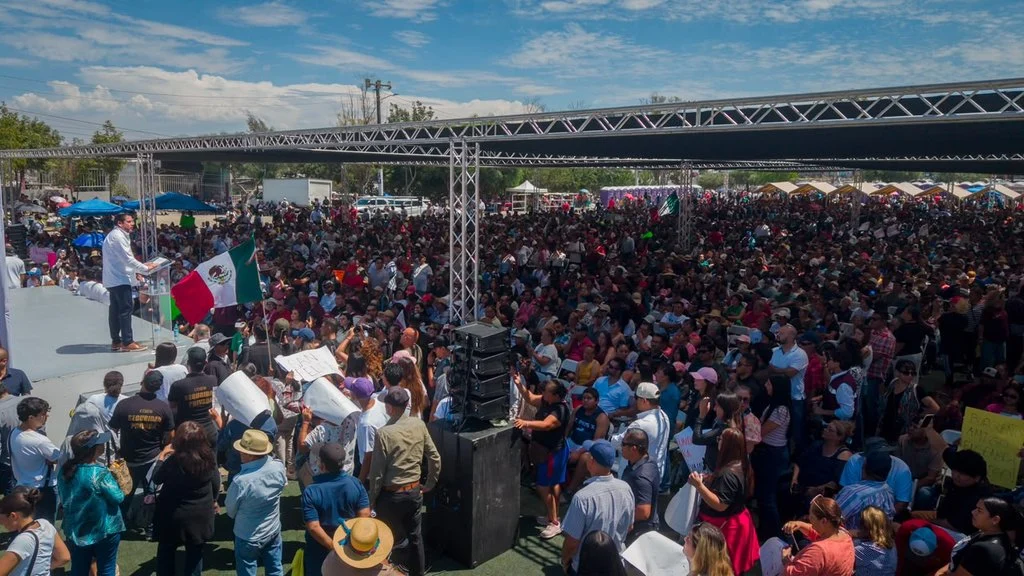 Ismael Burgueño congrega a más de 10 mil simpatizantes en la Zona Este de Tijuana