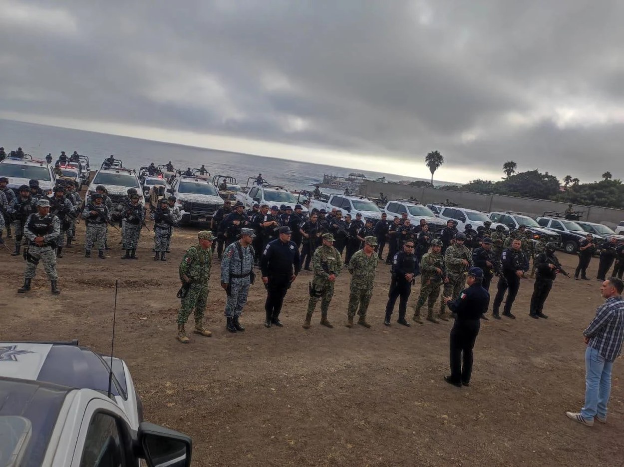 Despliegan a más de mil elementos en Rosarito para localizar a empresario privado de la libertad