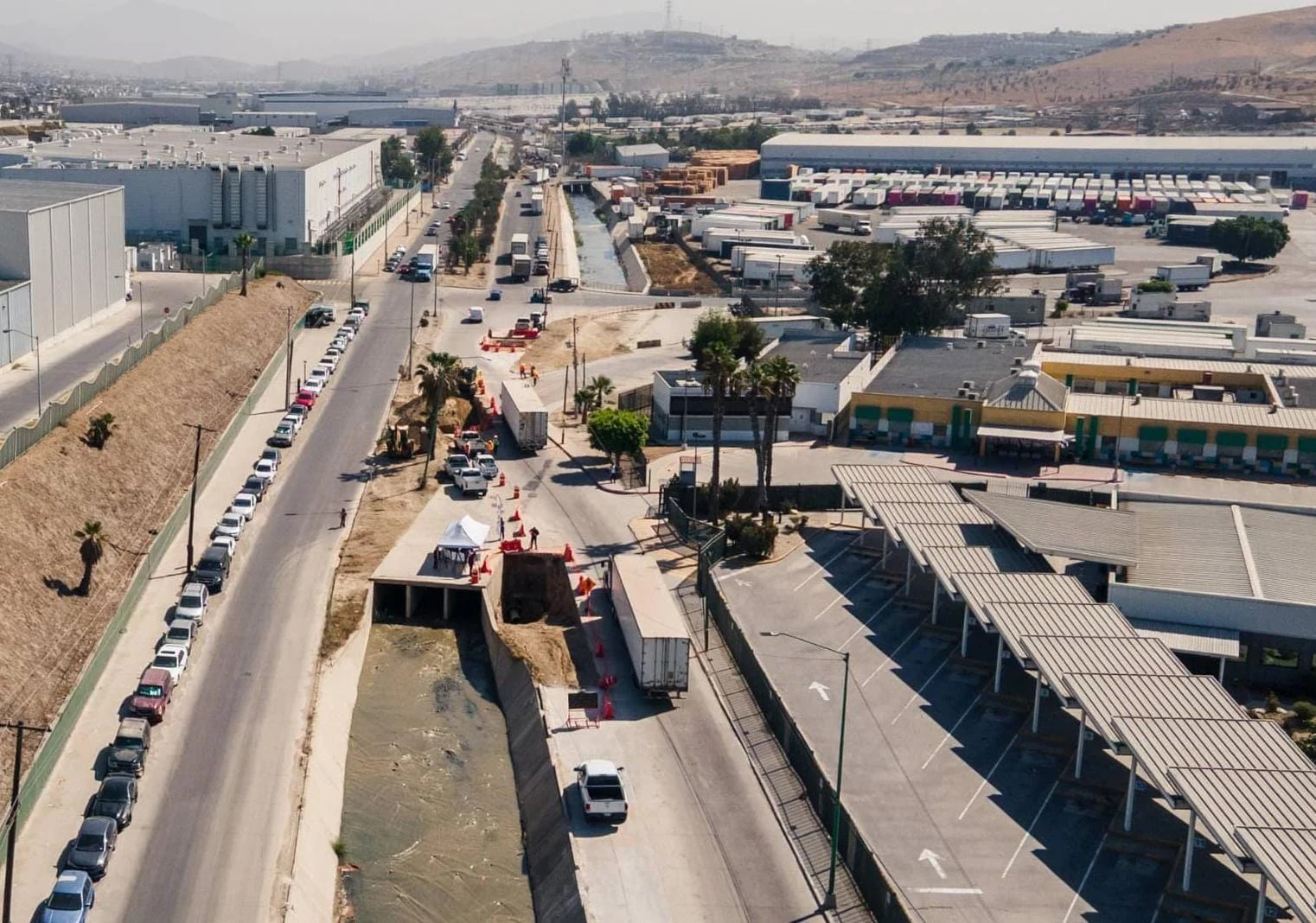 Avanza obra binacional para sanear la cuenca del Río Tijuana con inversión de 681 MDP