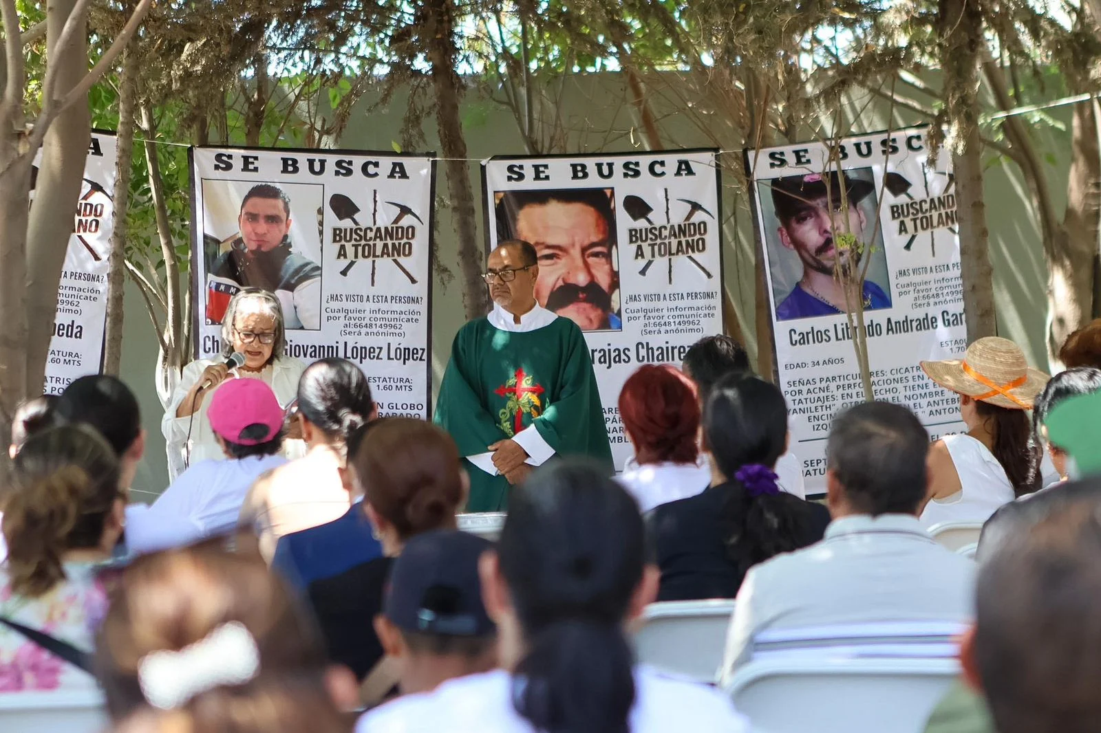Inauguran mural en memoria de desaparecidos en predio La Gallera