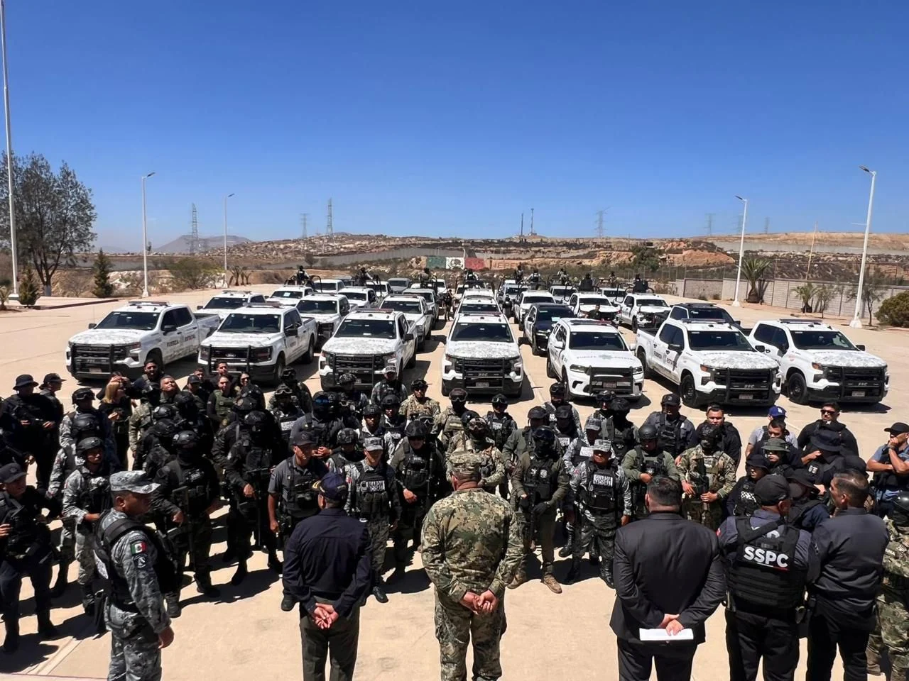 Despliegan operativo ‘Cóndor 4’ en Tecate con más de 200 elementos de seguridad