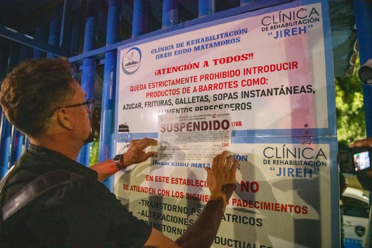 Suspenden centro de rehabilitación Jireh en Tijuana tras operativo e indagatoria por homicidio