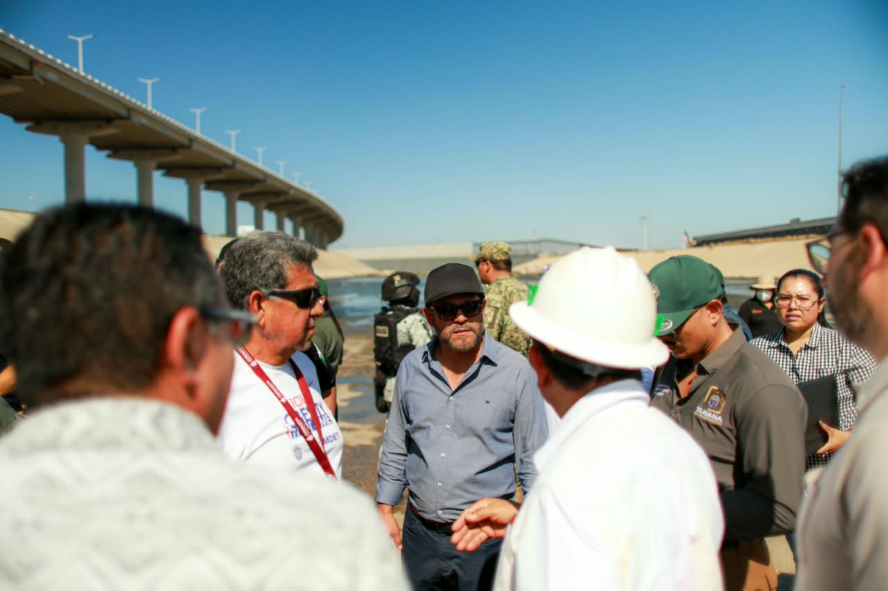 Marina del Pilar ordena inspección en la canalización del Río Tijuana ante riesgo de lluvias por ‘El Niño’