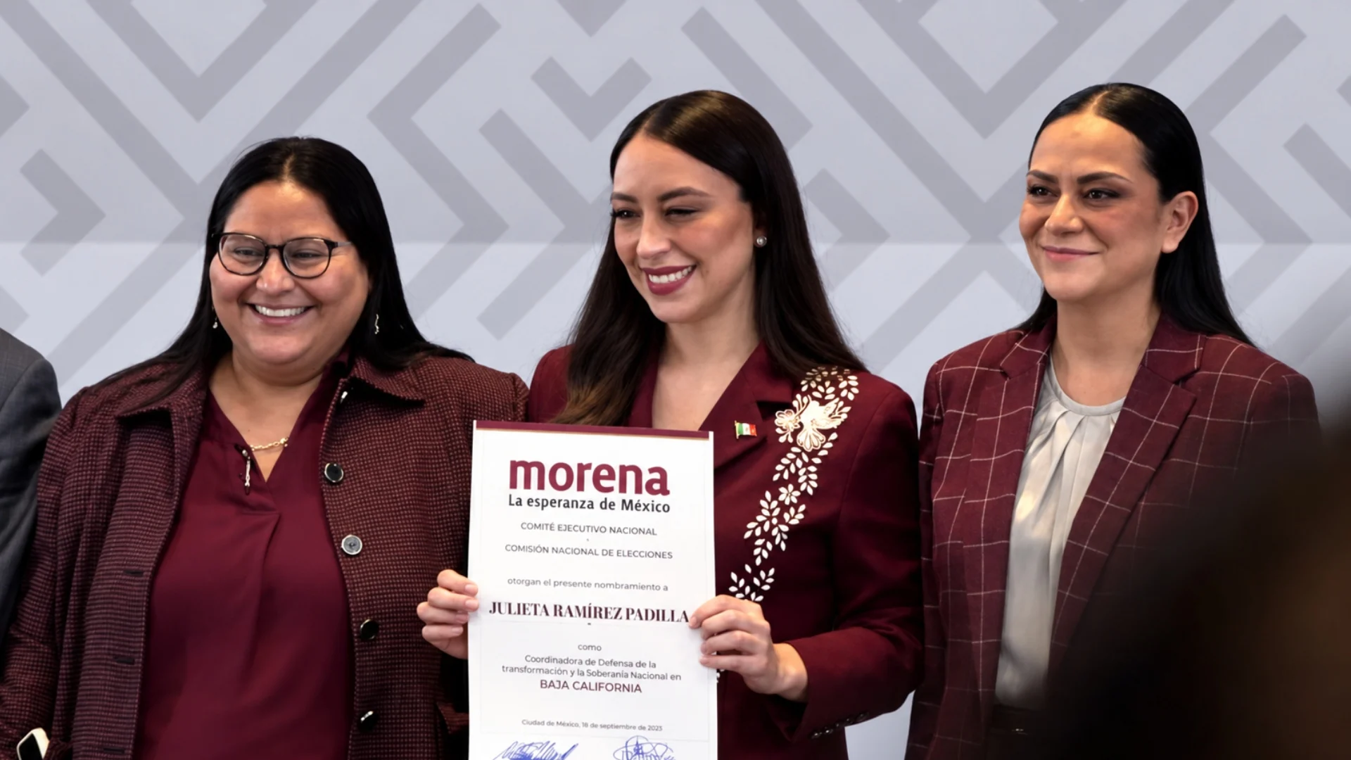 Morena elige a Julieta Ramírez como coordinadora estatal en Baja California rumbo a 2027