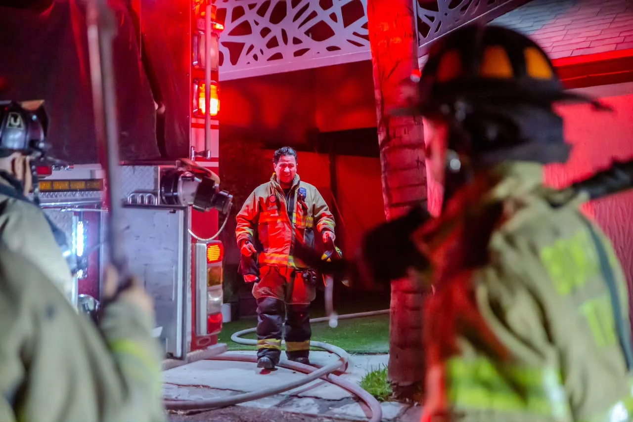 Bomberos controlan conato de incendio en vivienda de Lomas de Agua Caliente