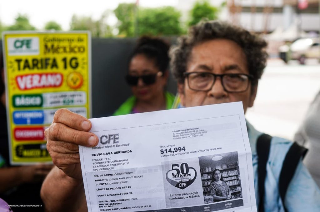 Exigen en el Congreso de BC tarifa eléctrica 1G para Mexicali y frenar fallas de CFE