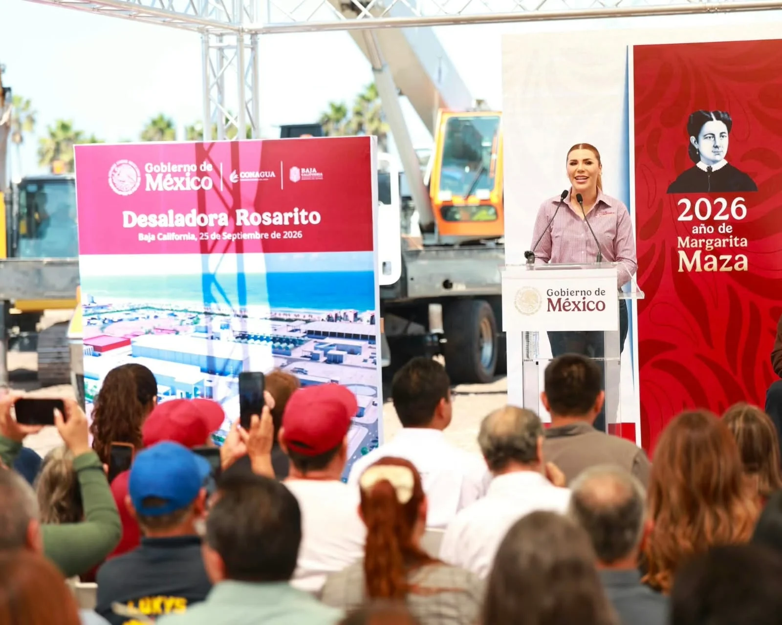 Inicia la construcción de la megadesalinizadora en Playas de Rosarito