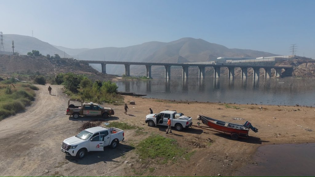 Detectan fuga de hidrocarburo en presa Abelardo L. Rodríguez de Tijuana