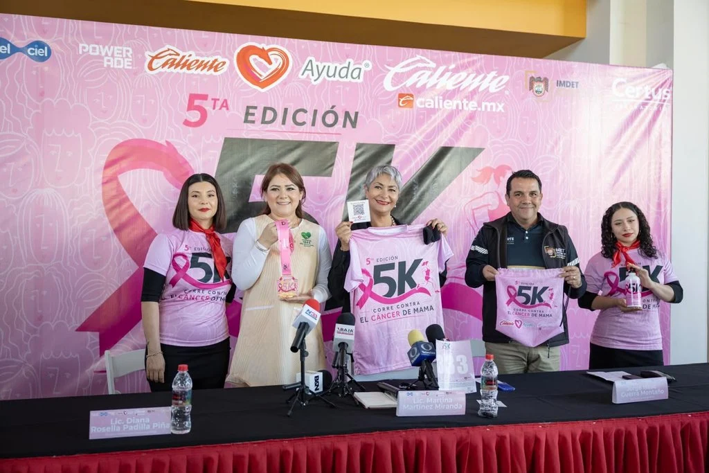 Anuncian quinta edición de la carrera “Corre contra el Cáncer de Mama” en Tijuana