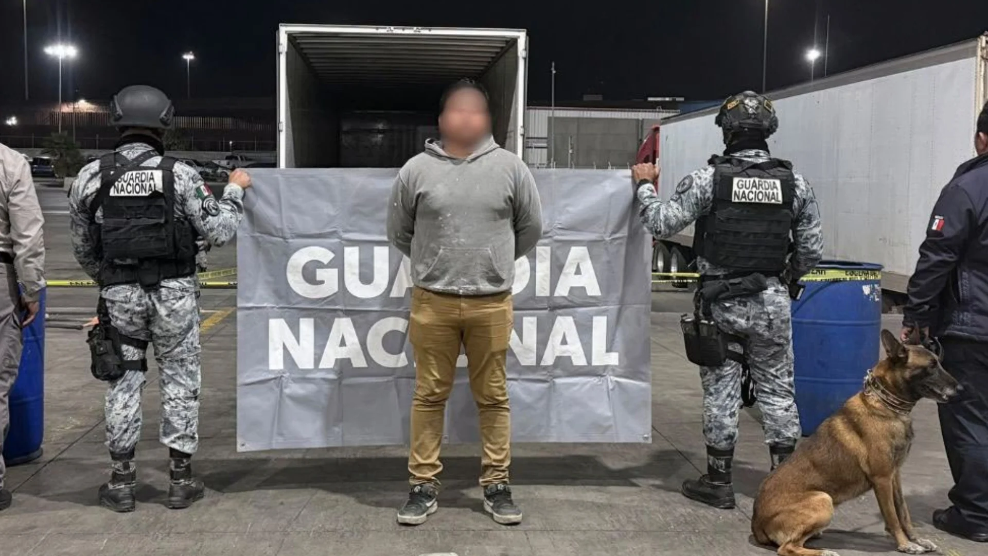 Chofer de carga es detenido con droga en la frontera; familia acusa engaño de empresa transportista