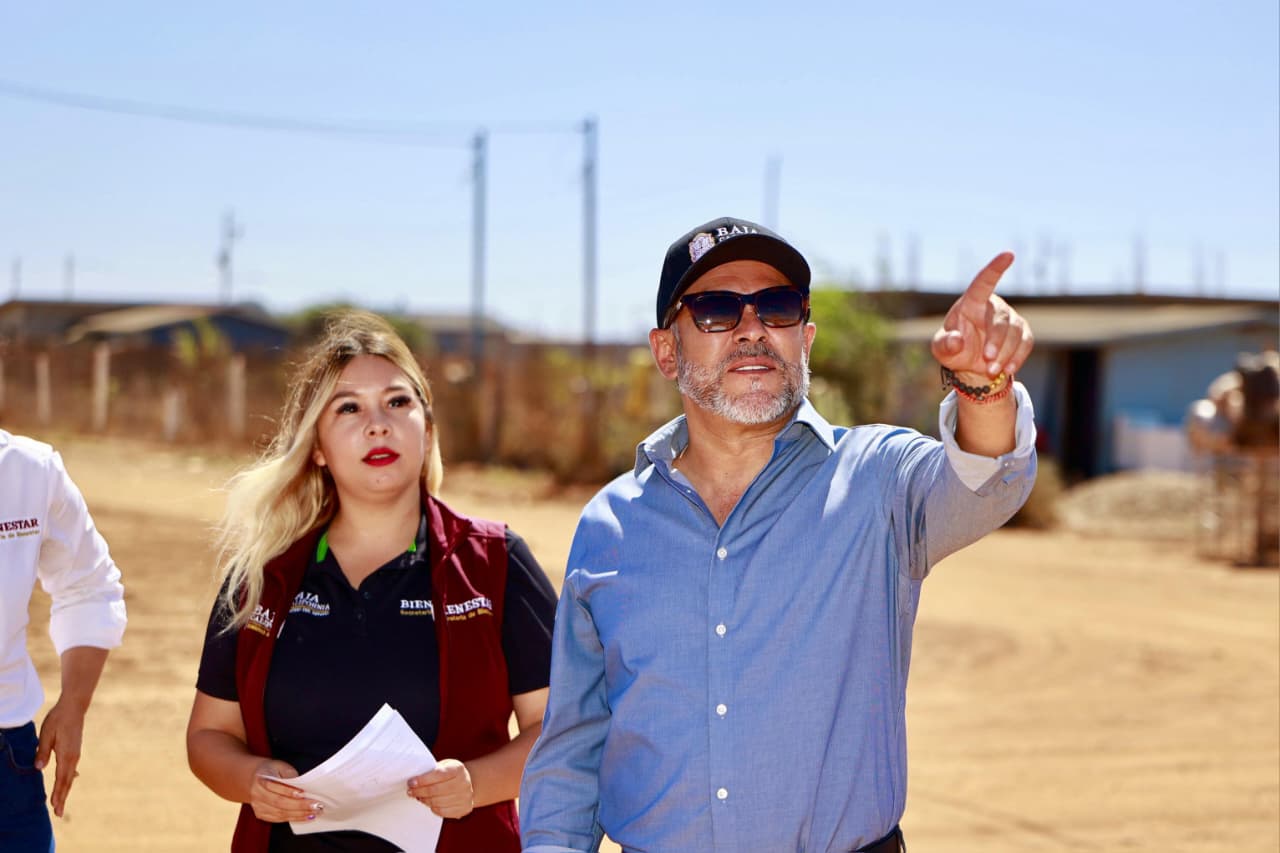 Plan de Justicia en San Quintín: supervisan 10 pozos, red de agua y electrificación en 57 colonias