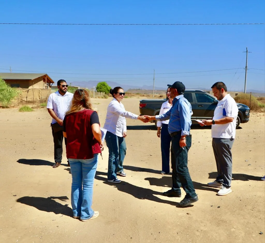 Plan de Justicia en San Quintín: supervisan 10 pozos, red de agua y electrificación en 57 colonias