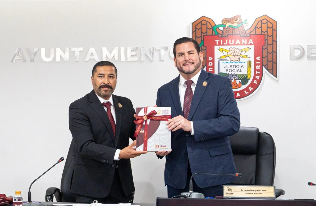 Presenta Ismael Burgueño Segundo Informe de Gobierno en Tijuana