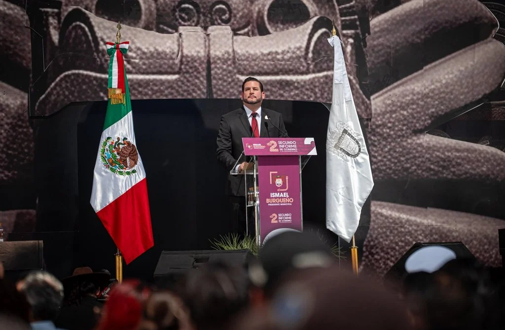 Rinde Ismael Burgueño su Segundo Informe de Gobierno en Tijuana con balance en obras y garitas