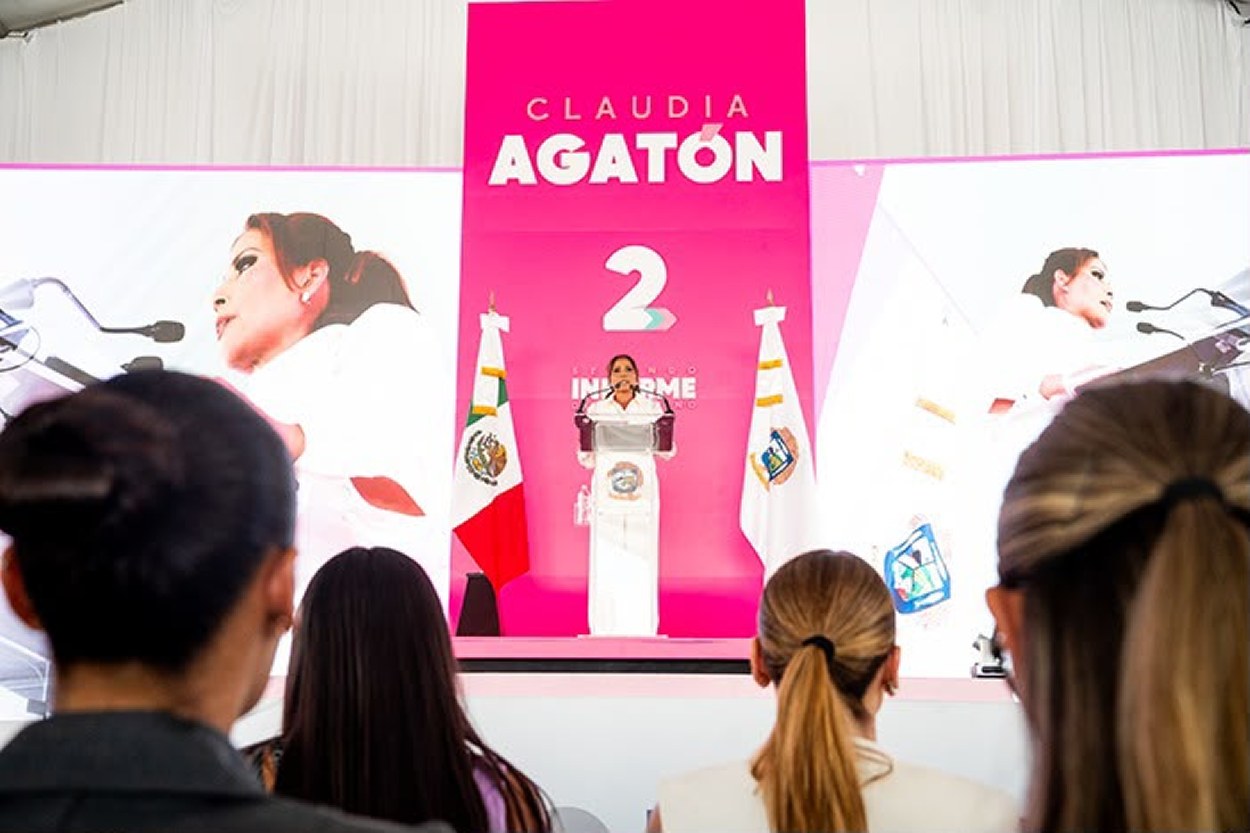 Claudia Agatón presenta Segundo Informe de Gobierno en Ensenada