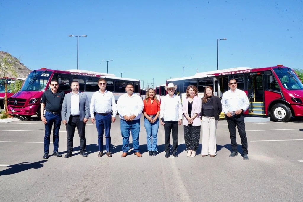 Fortalecen transporte público en Sonora con 21 camiones nuevos y tarifa congelada
