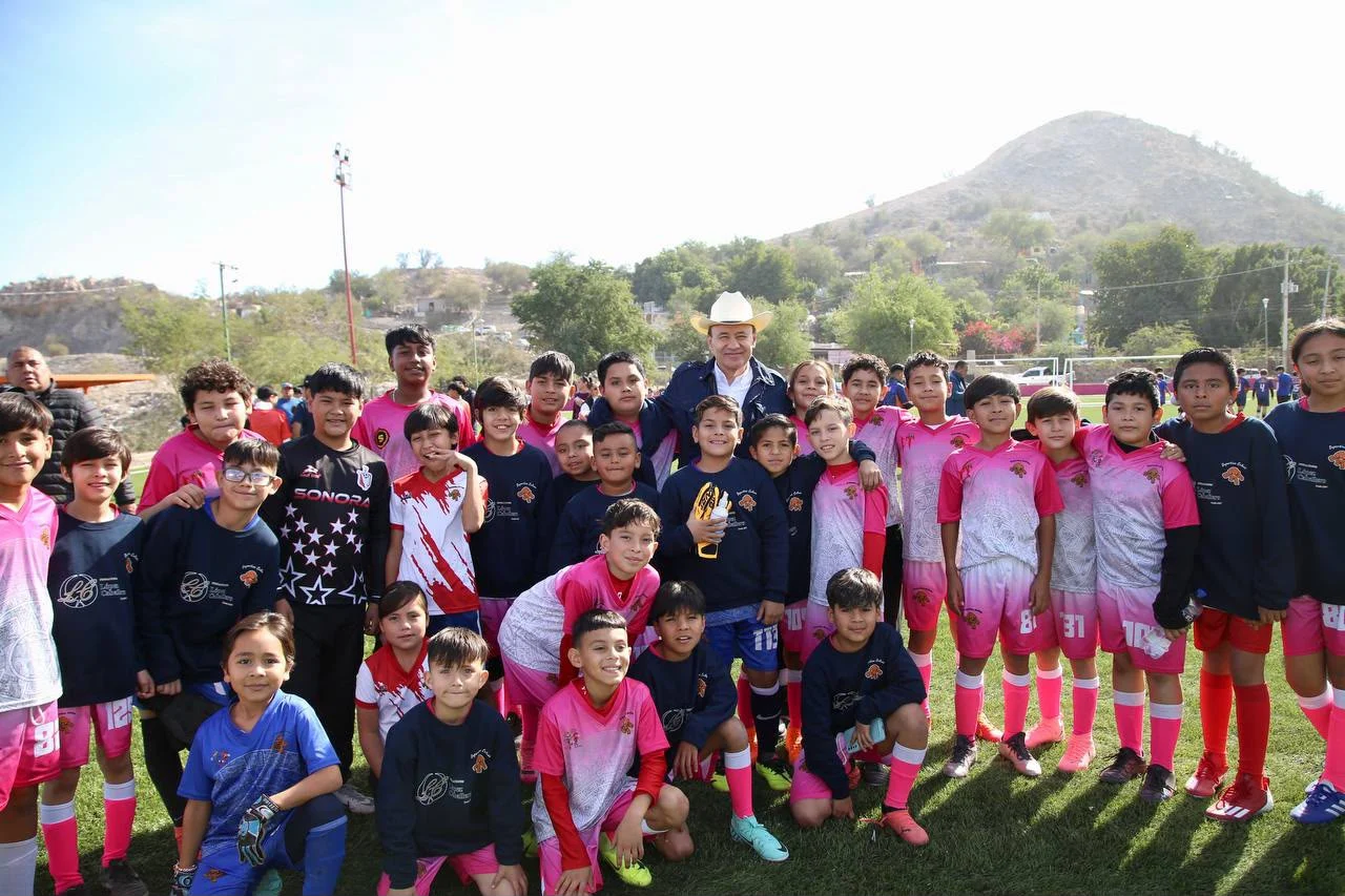 Gobernador Durazo abre puertas al futbol profesional con visorías para jóvenes sonorenses