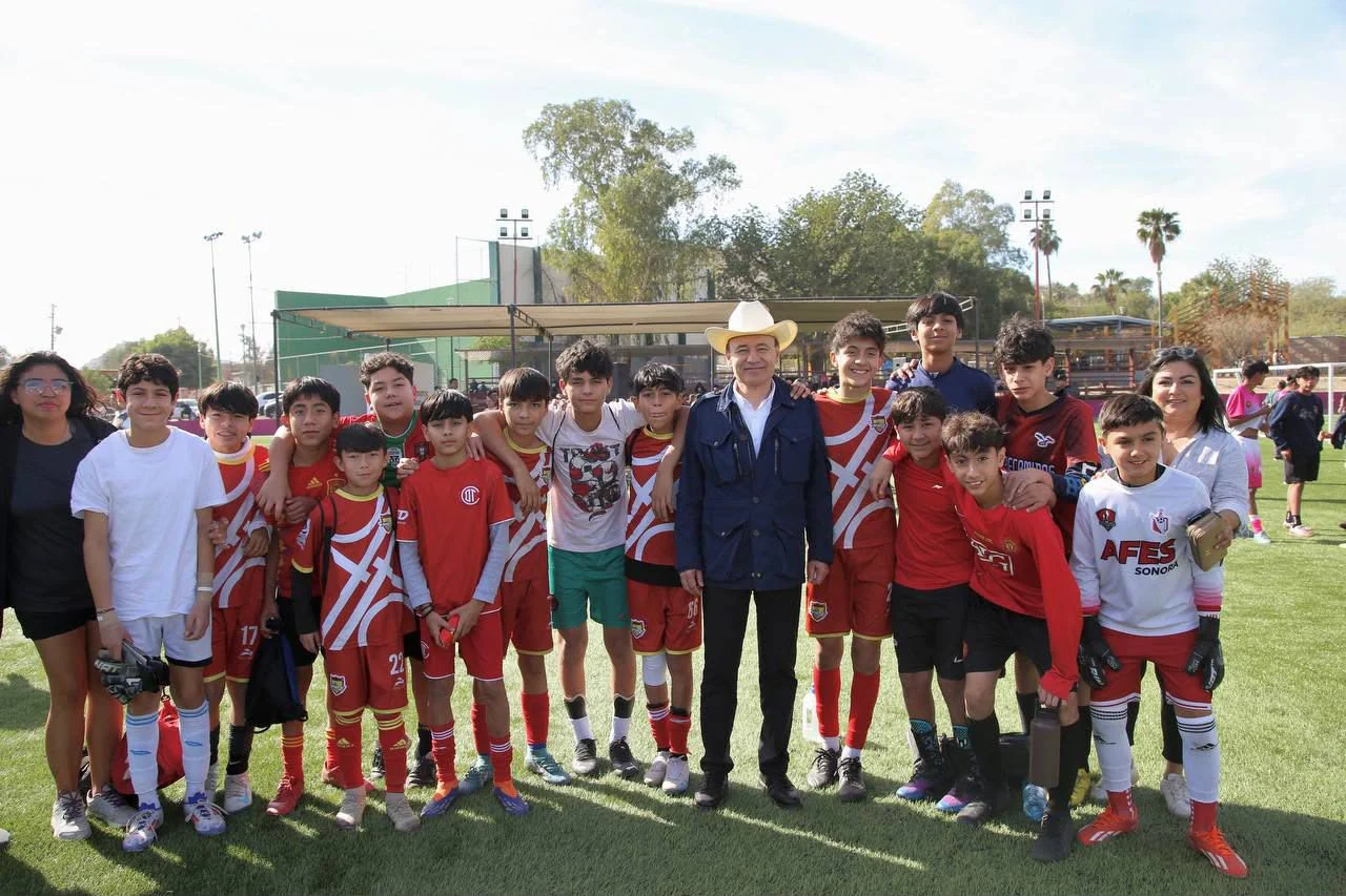 Gobernador Durazo forja futuros líderes del deporte con Mundialito Escolar 2026