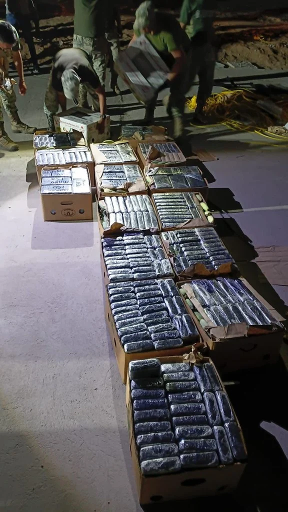 Interceptan en la frontera casi 2 toneladas de cocaína bajo estrategia de Durazo