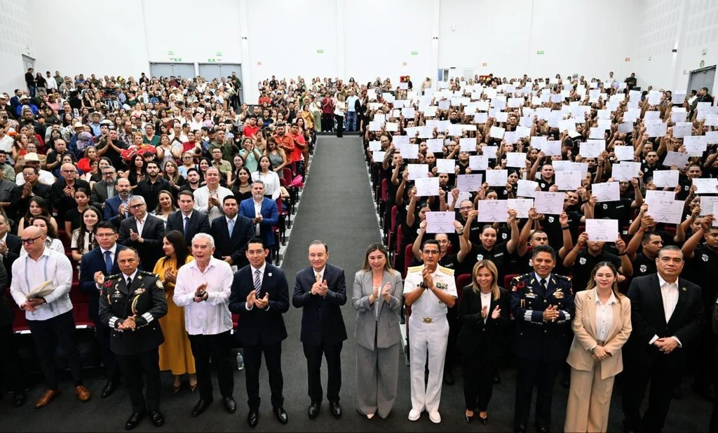 Duplican estado de fuerza en Sonora: se gradúan 271 agentes de la Policía Estatal