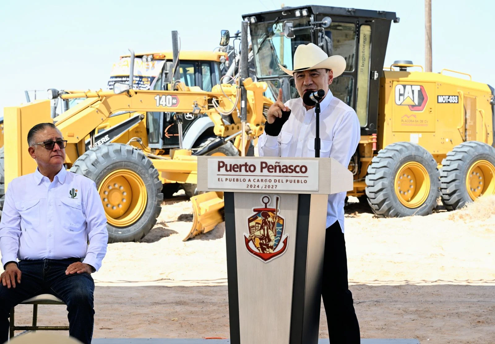 Durazo arranca modernización de la carretera Sonoyta–Puerto Peñasco con inversión de 1,800 mdp