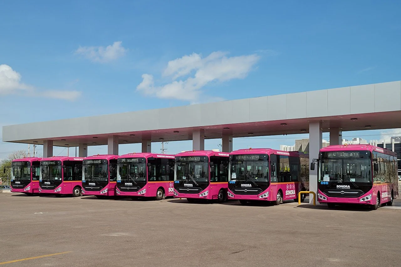 Sonora duplica flota de transporte público: alcanza 768 camiones y suma ruta eléctrica