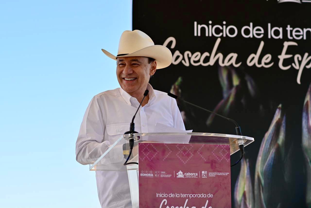 Sonora lidera el crecimiento del campo en el norte del país: Durazo