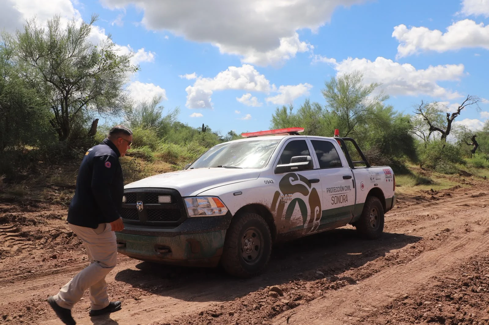 Mantiene Gobierno de Sonora atención y recuperación en comunidades afectadas por el huracán Polo