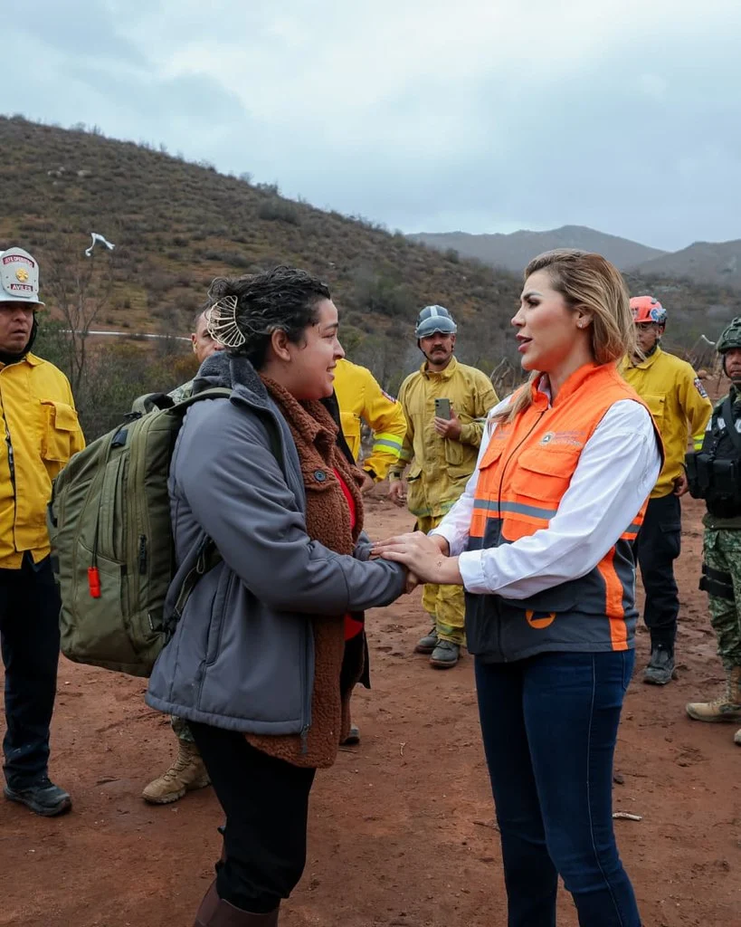Con apoyo de Defensa y gobierno de Marina del Pilar rescatan a familias atrapadas por las lluvias en Rancho Génesis 
