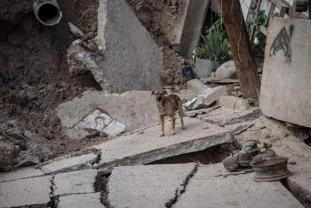 Deslizamiento en colonia 3 de Octubre de Tijuana pone en riesgo hasta 40 viviendas