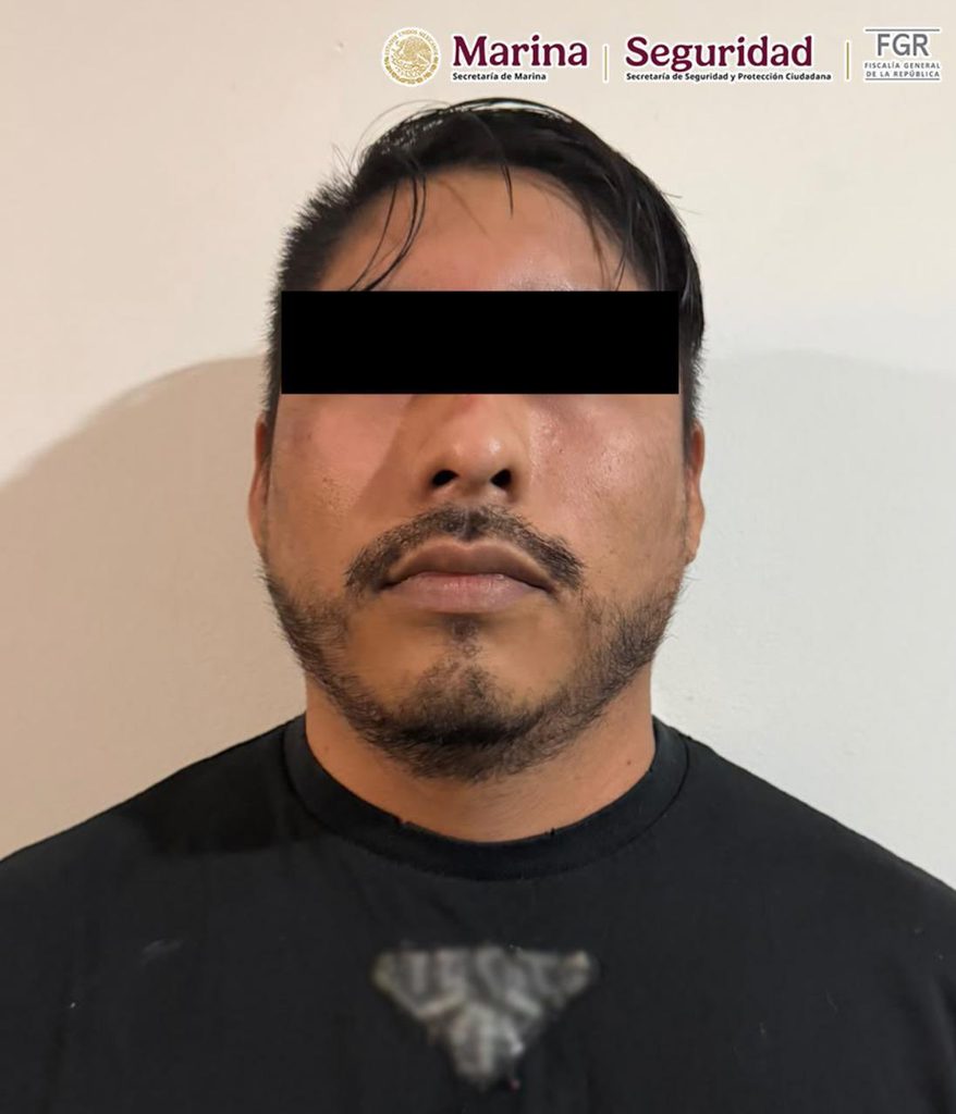 Detienen a Iván “N”, alias “El Cromo”, presunto líder criminal del Istmo de Tehuantepec