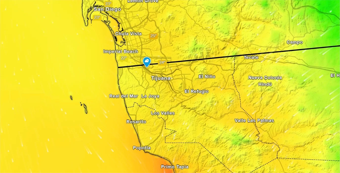Alerta de calor en costas de San Diego y Tijuana