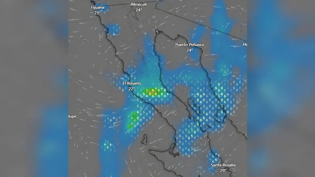 Pronostican lluvias fuertes y rachas de viento de hasta 100 km/h este fin de semana