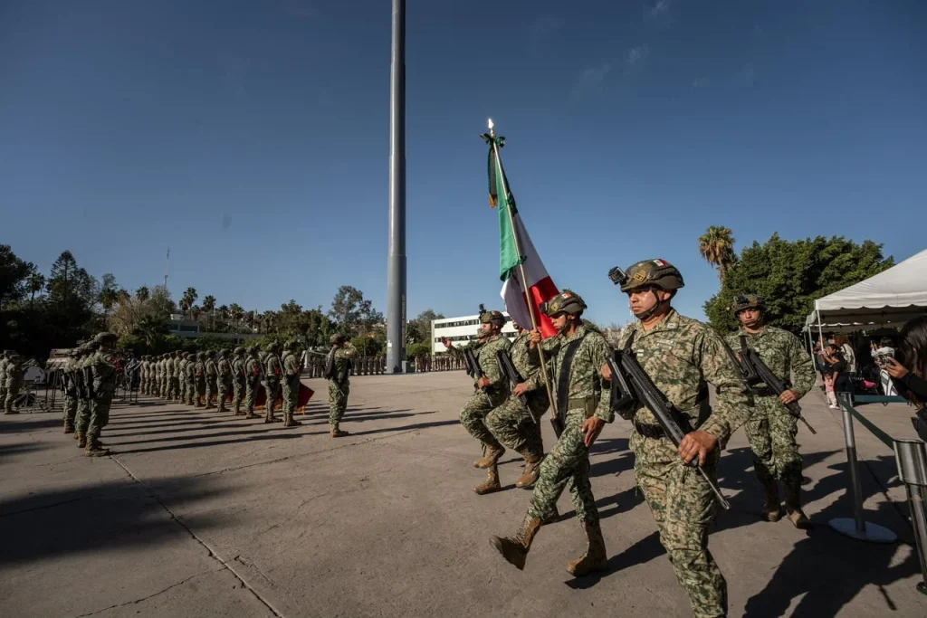 Ingresan 105 jóvenes al adiestramiento del Servicio Militar Nacional en Tijuana