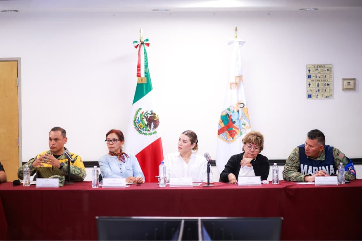 Coordinan Gobierno de México y Baja California acciones de recuperación tras tormenta Rachel