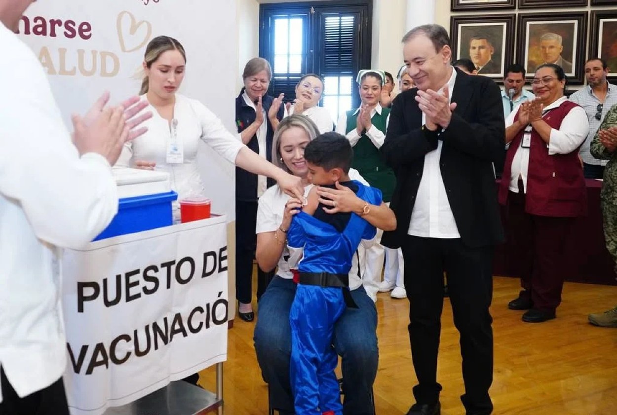 Durazo arranca campaña de vacunación en Sonora: más de 1.3 millones de dosis contra influenza y COVID-19