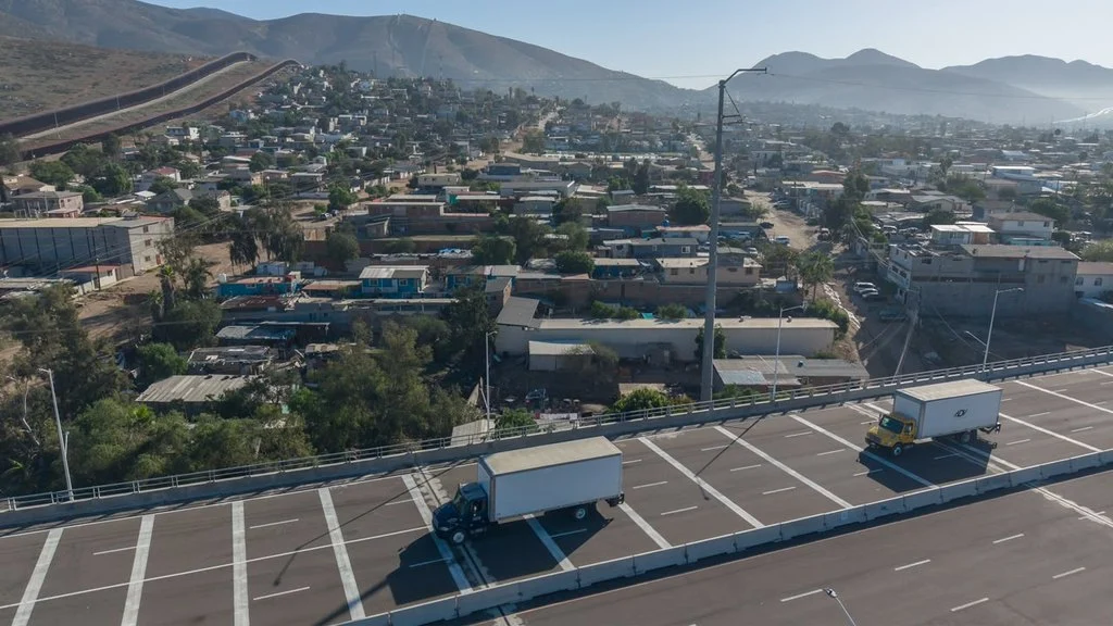 Abren primera fase de Otay II: transitarán 1,500 camiones vacíos al día para desfogar Bellas Artes