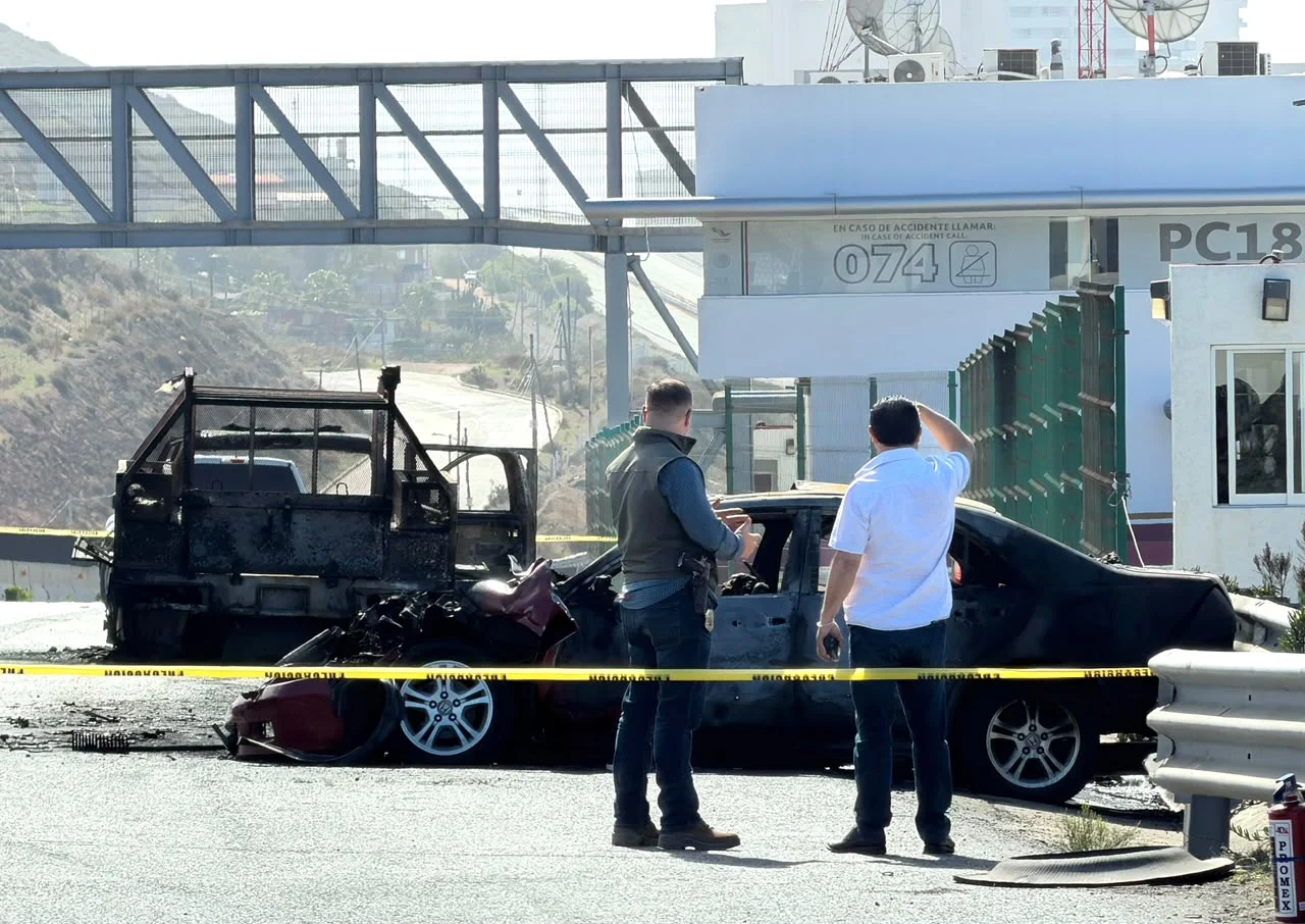 Choque e incendio en la carretera Escénica deja una mujer sin vida y un lesionado grave