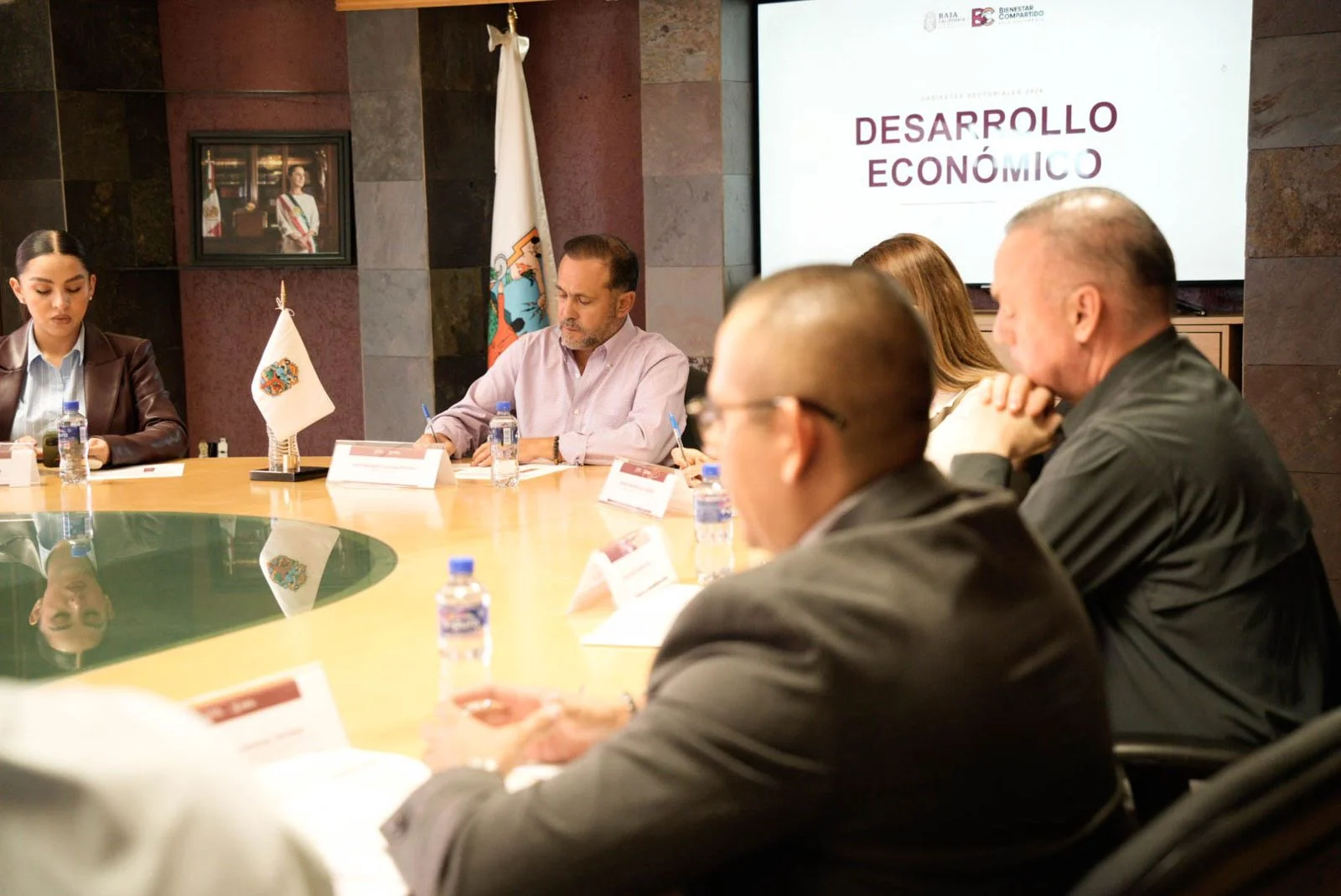 Gabinete de Desarrollo Económico de Baja California evalúa compromisos y metas prioritarias