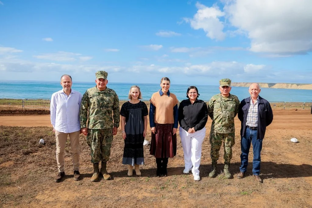 Colocan primera piedra para el Megapuerto Punta Colonet; conectará Baja California con el mercado de EE. UU. hacia 2029